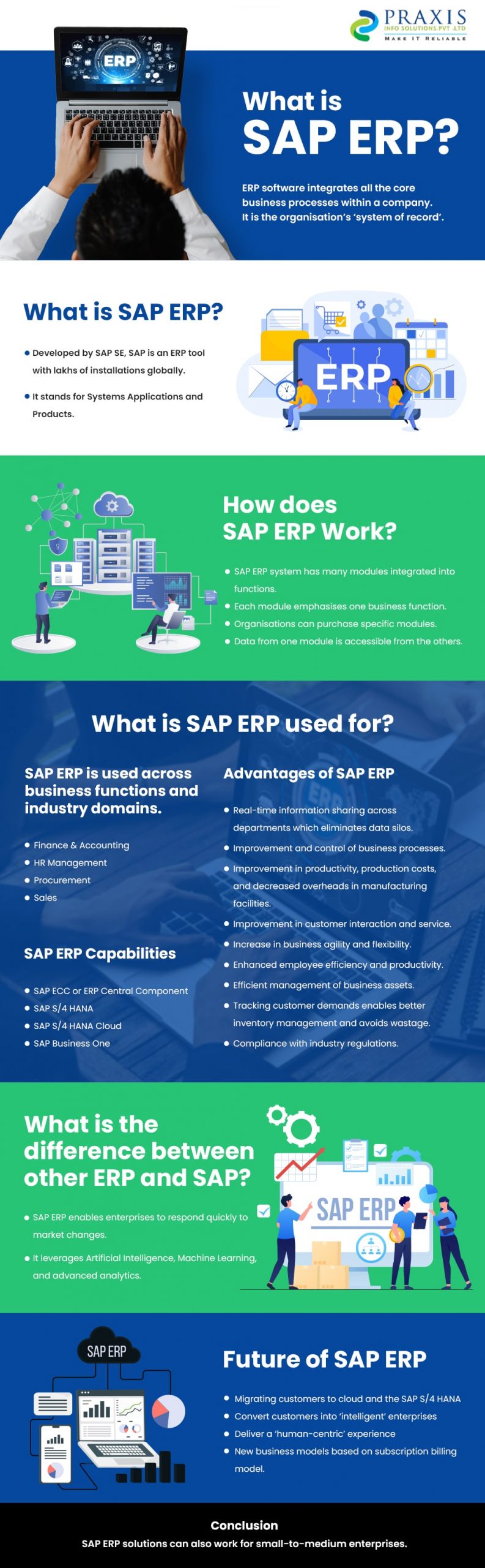 What is SAP ERP Infographics