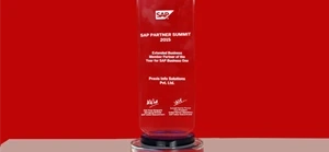 Praxis Info Solutions receives the SAP Partner of the Year Award for the Extended Business Member Category